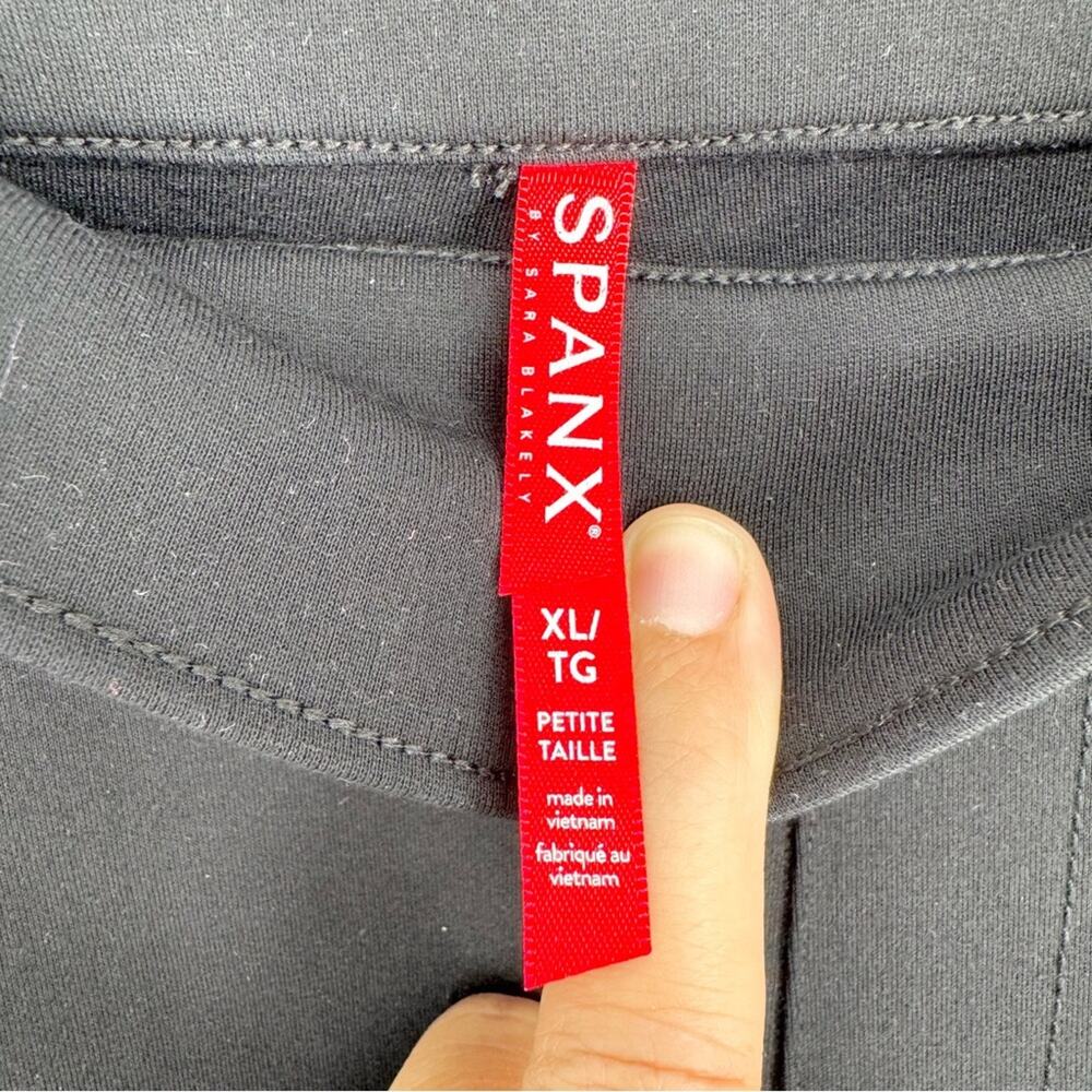 SPANX The Perfect Black Pant Ankle 4-Pocket Stretch Pull On Sz XL Minimal Office - Picture 11 of 15